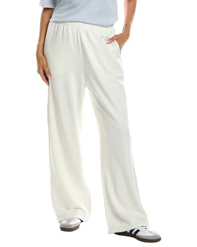 Rag & Bone Terry Wideleg Sweatpant In White