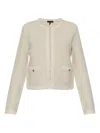Rag & Bone Textured Jacket In Neutral