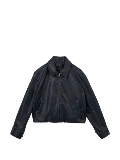 Rag & Bone Textured Jacket In Black
