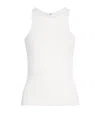 Rag & Bone The Essential Rib Tank Top In Gray
