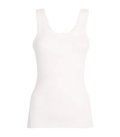 Rag & Bone The Essential Rib Tank Top In White