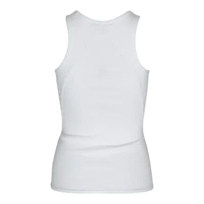 Rag & Bone The Essential Rib Tank In White