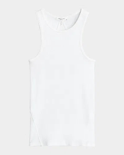 Rag & Bone The Essential Ribbed Tank Top In Multi