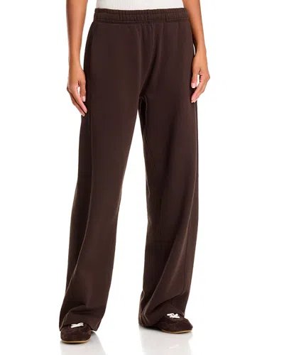 Rag & Bone The Everyday Terry Track Pants In Brown
