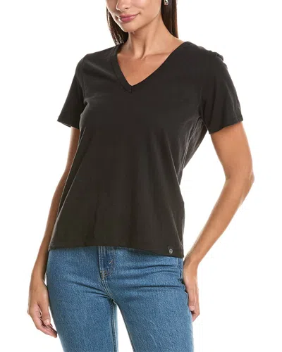 Rag & Bone The Sb V-neck T-shirt In Black