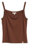 Rag & Bone The Slub Cotton Square Neck Tank