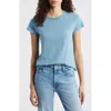 Rag & Bone The Slub Cotton T-shirt In Blue