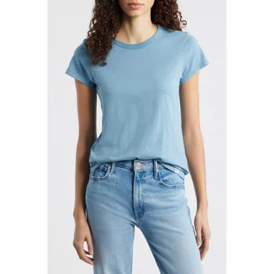Rag & Bone The Slub Cotton T-shirt In Blue