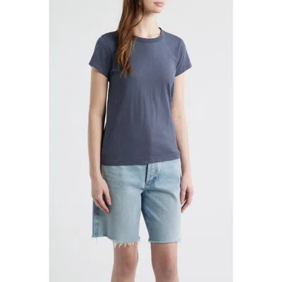 Rag & Bone The Slub Cotton T-shirt In Blue