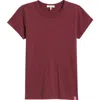 Rag & Bone The Slub Organic Pima Cotton T-shirt In Brown