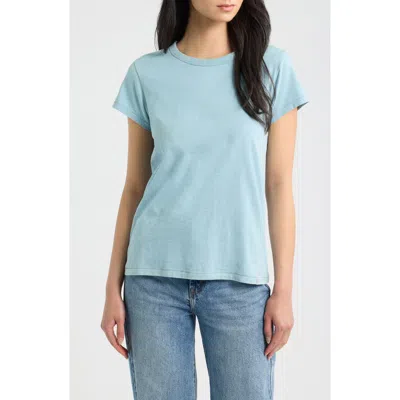 Rag & Bone The Slub Cotton T-shirt In Blue