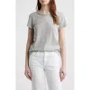 Rag & Bone The Slub Cotton T-shirt In Gray