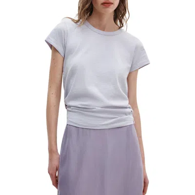 Rag & Bone The Slub Cotton T-shirt In Blue