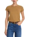 Rag & Bone The Slub Short Sleeve Tee In Brown