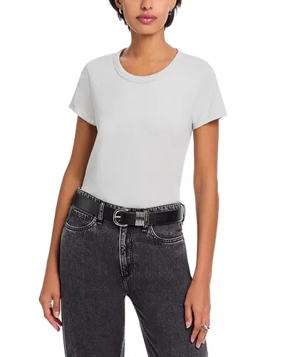 Rag & Bone The Slub Short Sleeve Tee In Neutral