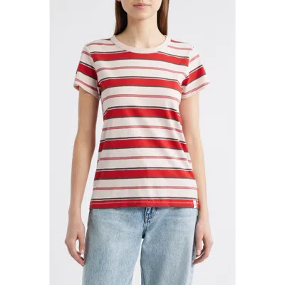 RAG & BONE RAG & BONE THE SLUB STRIPE T-SHIRT