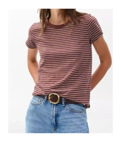 RAG & BONE THE SLUB STRIPED TEE