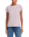 Rag & Bone The Slub Striped Tee In Multi