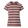 Rag & Bone The Slub Striped Tee In Multi