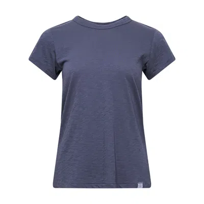 Rag & Bone The Slub Tee In Blue