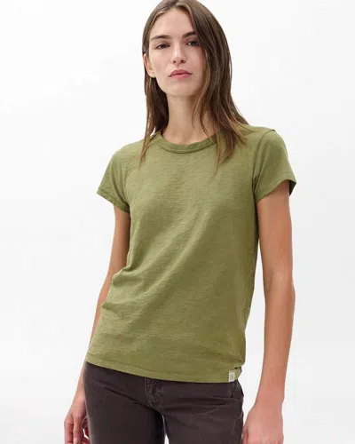 Rag & Bone The Slub Tee In Green