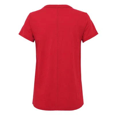 Rag & Bone The Slub Tee In Red
