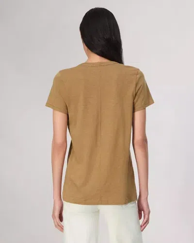 Rag & Bone The Slub Vee In Brown