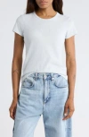 Rag & Bone The Slubbed Core T-shirt In White