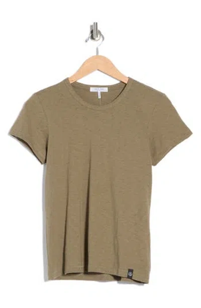 Rag & Bone The Slubbed Core T-shirt In Neutral