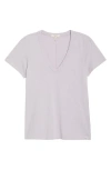 Rag & Bone The Vee Slub Cotton T-shirt In Neutral