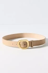 Rag & Bone Thea Asymmetric Buckle Belt In Brown