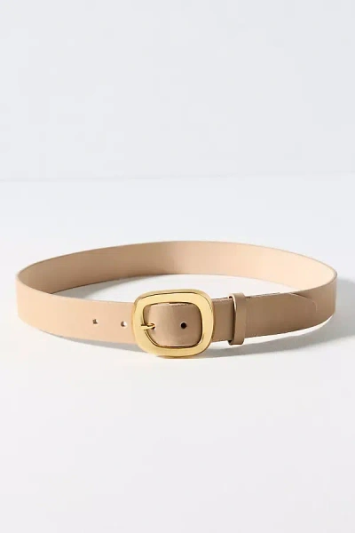 Rag & Bone Thea Asymmetric Buckle Belt In Brown