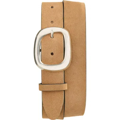 Rag & Bone Thea Suede Belt In Brown