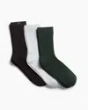 Rag & Bone Three-pack Rb Glitter Socks In Multi