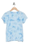 Rag & Bone Tie Dye Cotton T-shirt In Blue
