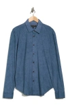 Rag & Bone Tomas Washed Button-up Shirt In Blue
