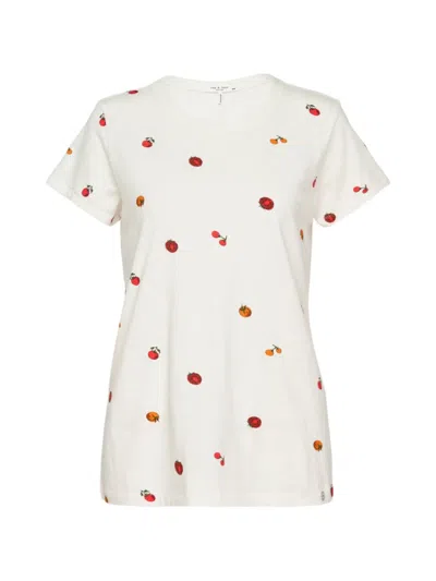 RAG & BONE TOMATO-PRINT T-SHIRT