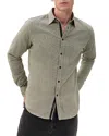 Rag & Bone Tomlin Stretch Dobby Button Down Shirt In Green