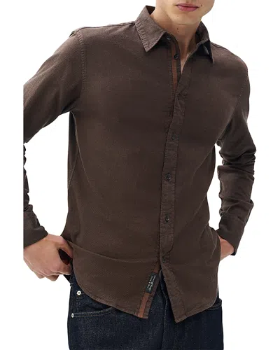 RAG & BONE RAG & BONE TOMLIN STRETCH DOBBY SHIRT