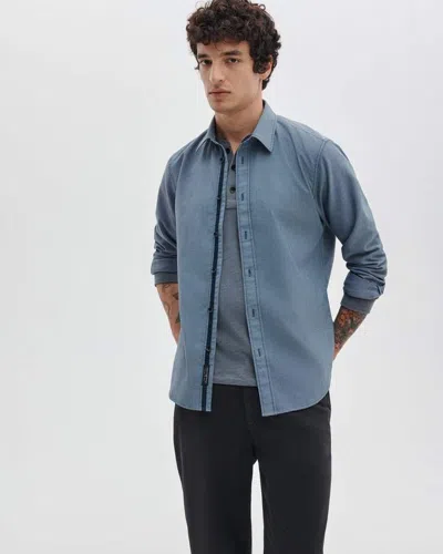 RAG & BONE TOMLIN STRETCH DOBBY SHIRT