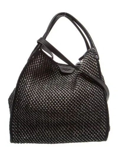Pre-owned Rag & Bone Top Handle Bag In Black