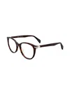 Rag & Bone 톨토이즈셸 이펙트 라운드 프레임 안경 In Brown