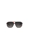 Rag & Bone Tortoiseshellpattern Aviator Sunglasses, In Multi