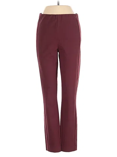 Pre-owned Rag & Bone Track Pants In Burgundy
