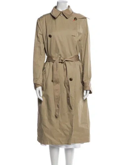 Pre-owned Rag & Bone Trench Coat In Brown