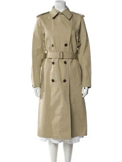 Pre-owned Rag & Bone Trench Coat In Brown