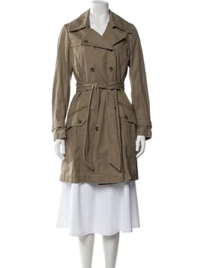 Pre-owned Rag & Bone Trench Coat In Brown