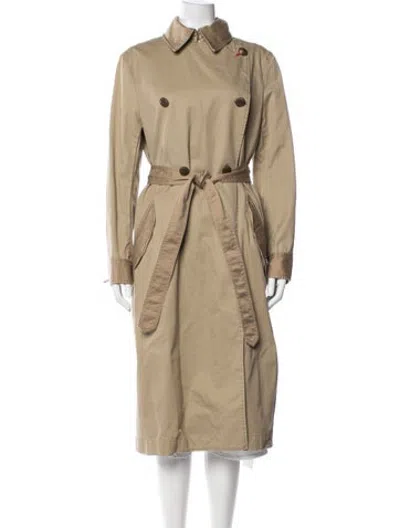 Pre-owned Rag & Bone Trench Coat In Brown/neutrals