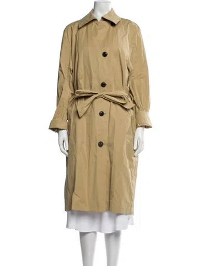 Pre-owned Rag & Bone Trench Coat In Yellow