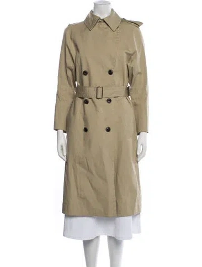 Pre-owned Rag & Bone Trench Coat In Yellow